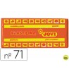 PLASTILINA JOVI 71 NARANJA -UNIDAD -TAMAÑO MEDIANO