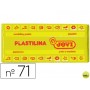 PLASTILINA JOVI 71 AMARILLO OSCURO -UNIDAD -TAMAÑO MEDIANO