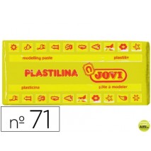 PLASTILINA JOVI 71 AMARILLO OSCURO -UNIDAD -TAMAÑO MEDIANO
