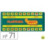 PLASTILINA JOVI 71 VERDE OSCURO -UNIDAD -TAMAÑO MEDIANO