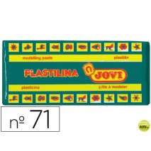 PLASTILINA JOVI 71 VERDE OSCURO -UNIDAD -TAMAÑO MEDIANO