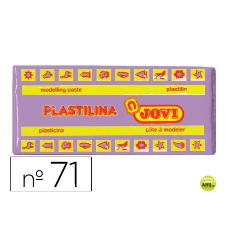 PLASTILINA JOVI 71 LILA -UNIDAD -TAMAÑO MEDIANO