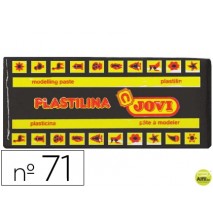 PLASTILINA JOVI 71 NEGRO -UNIDAD -TAMAÑO MEDIANO