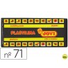 PLASTILINA JOVI 71 NEGRO -UNIDAD -TAMAÑO MEDIANO