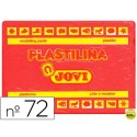 PLASTILINA JOVI 72 ROJO -UNIDAD -TAMAÑO GRANDE