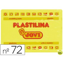 PLASTILINA JOVI 72 AMARILLO CLARO -UNIDAD -TAMAÑO GRANDE