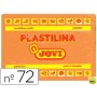 PLASTILINA JOVI 72 NARANJA -UNIDAD -TAMAÑO GRANDE