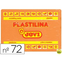 PLASTILINA JOVI 72 NARANJA -UNIDAD -TAMAÑO GRANDE