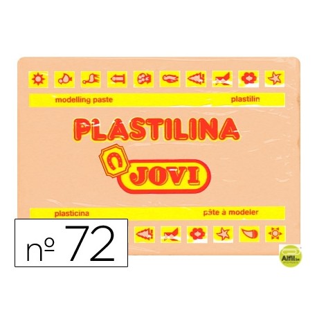 PLASTILINA JOVI 72 CARNE -UNIDAD -TAMAÑO GRANDE