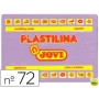 PLASTILINA JOVI 72 LILA -UNIDAD -TAMAÑO GRANDE