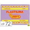 PLASTILINA JOVI 72 LILA -UNIDAD -TAMAÑO GRANDE