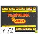 PLASTILINA JOVI 72 NEGRO -UNIDAD -TAMAÑO GRANDE