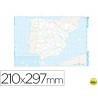 MAPA MUDO B/N DIN A4 ESPA¾A -POLITICO