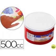 PINTURA A DEDOS JOVI 500 CC -ROJO