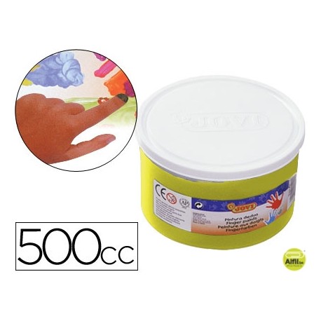 PINTURA A DEDOS JOVI 500 CC -AMARILLO