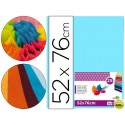 PAPEL SEDA LIDERPAPEL CELESTE 52X76 CM 18 GR