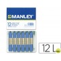 LAPICES CERA MANLEY UNICOLOR AZUL ULTRAMAR -CAJA DE 12 N.18