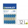 LAPICES CERA MANLEY UNICOLOR AZUL PRUSIA -CAJA DE 12 N.19