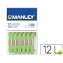 LAPICES CERA MANLEY UNICOLOR VERDE AMARILLENTO -CAJA DE 12 N.22