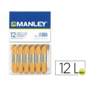 LAPICES CERA MANLEY UNICOLOR OCRE -CAJA DE 12 N.26