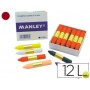 LAPICES CERA MANLEY UNICOLOR CORINTO N.36 25 CAJA DE 12