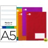 LIBRETA LIDERPAPEL WRITE A5 16 HOJAS 60G/M2CUADRO PAUTA 4Ë 3.5MM CON MARGEN