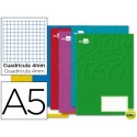 LIBRETA LIDERPAPEL WRITE A5 32 HOJAS 60G/M2CUADRO 4MM CON MARGEN