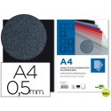 TAPA ENCUADERNACION LIDERPAPEL POLIPROPILENO A4 0.5MM NEGRA