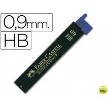 MINAS FABER GRAFITO 9069 0,9 MM HB -ESTUCHE DE 12 MINAS