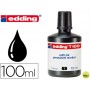 TINTA ROTULADOR EDDING T-100 NEGRO FRASCO DE 100 ML