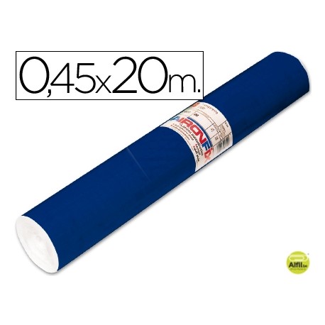 ROLLO ADHESIVO AIRONFIX UNICOLOR AZUL MATE OSCURO 67150 -ROLLO DE 20 MT