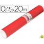 ROLLO ADHESIVO AIRONFIX UNICOLOR ROJO MATE CLARO 67151-ROLLO DE 20 MT