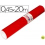 ROLLO ADHESIVO AIRONFIX UNICOLOR ROJO BRILLO 67010 -ROLLO DE 20 MT