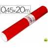 ROLLO ADHESIVO AIRONFIX UNICOLOR ROJO BRILLO 67010 -ROLLO DE 20 MT