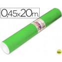 ROLLO ADHESIVO AIRONFIX UNICOLOR VERDE MEDIO 67005 -ROLLO DE 20 MT