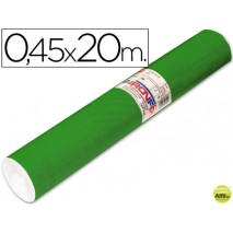 ROLLO ADHESIVO AIRONFIX UNICOLOR VERDE BRILLO 67047 -ROLLO DE 20 MT