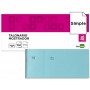 TALONARIO LIDERPAPEL MOSTRADOR 62X145 MM TL03 CELESTE CON MATRIZ