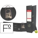 ARCHIVADOR DE PALANCA ESSELTE PLASTICO FOLIO NEGRO