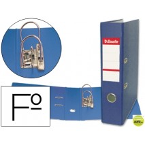 ARCHIVADOR DE PALANCA ESSELTE PLASTICO FOLIO AZUL