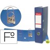 ARCHIVADOR DE PALANCA ESSELTE PLASTICO FOLIO AZUL