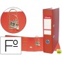 ARCHIVADOR DE PALANCA ESSELTE PLASTICO FOLIO ROJO