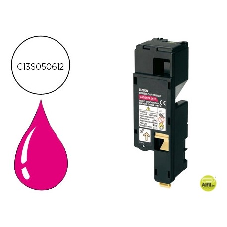 TONER EPSON C13S050613 AL-C1700/C1750/CX17 MAGENTA 1400 PAG