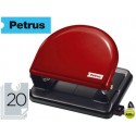 TALADRADOR PETRUS 52 ROJO -CAPACIDAD 20 HOJAS