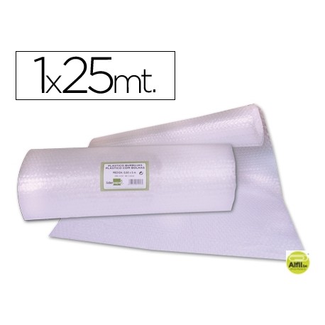 PLASTICO BURBUJA LIDERPAPEL 1X25M