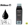 TINTA TAMPON PELIKAN NEGRA -FRASCO DE 1/4 LITRO