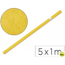PAPEL KRAFT LIDERPAPEL -AMARILLO ROLLO 5X1 MT