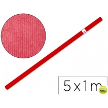 PAPEL KRAFT LIDERPAPEL ROJO -ROLLO DE 5X1 MT
