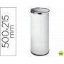 PARAGUERO METALICO 301 BLANCO MEDIDA 50X21.5 -AROS CROMO