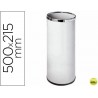 PARAGUERO METALICO 301 BLANCO MEDIDA 50X21.5 -AROS CROMO