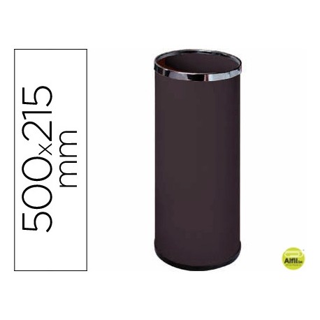 PARAGUERO METALICO 301 NEGRO MEDIDA 50X21,5 -AROS CROMO